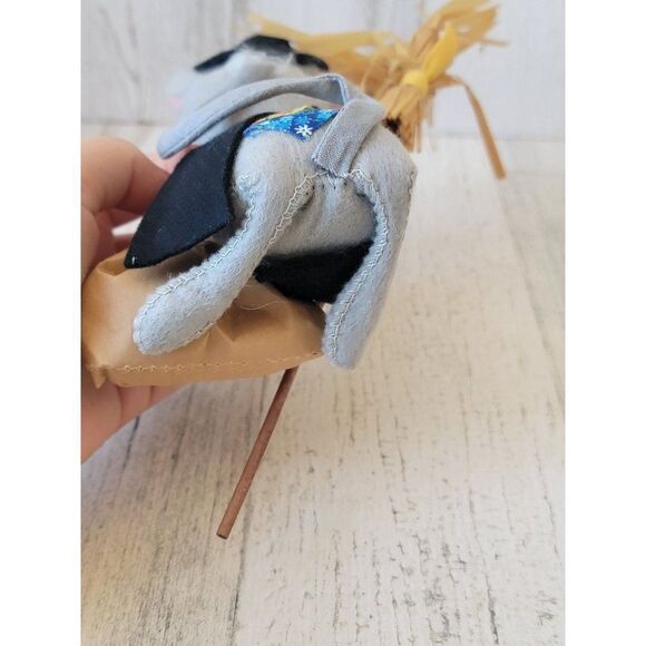 Annalee 1971 witch broom Mouse trick or treat candy bag - Picture 7 of 7